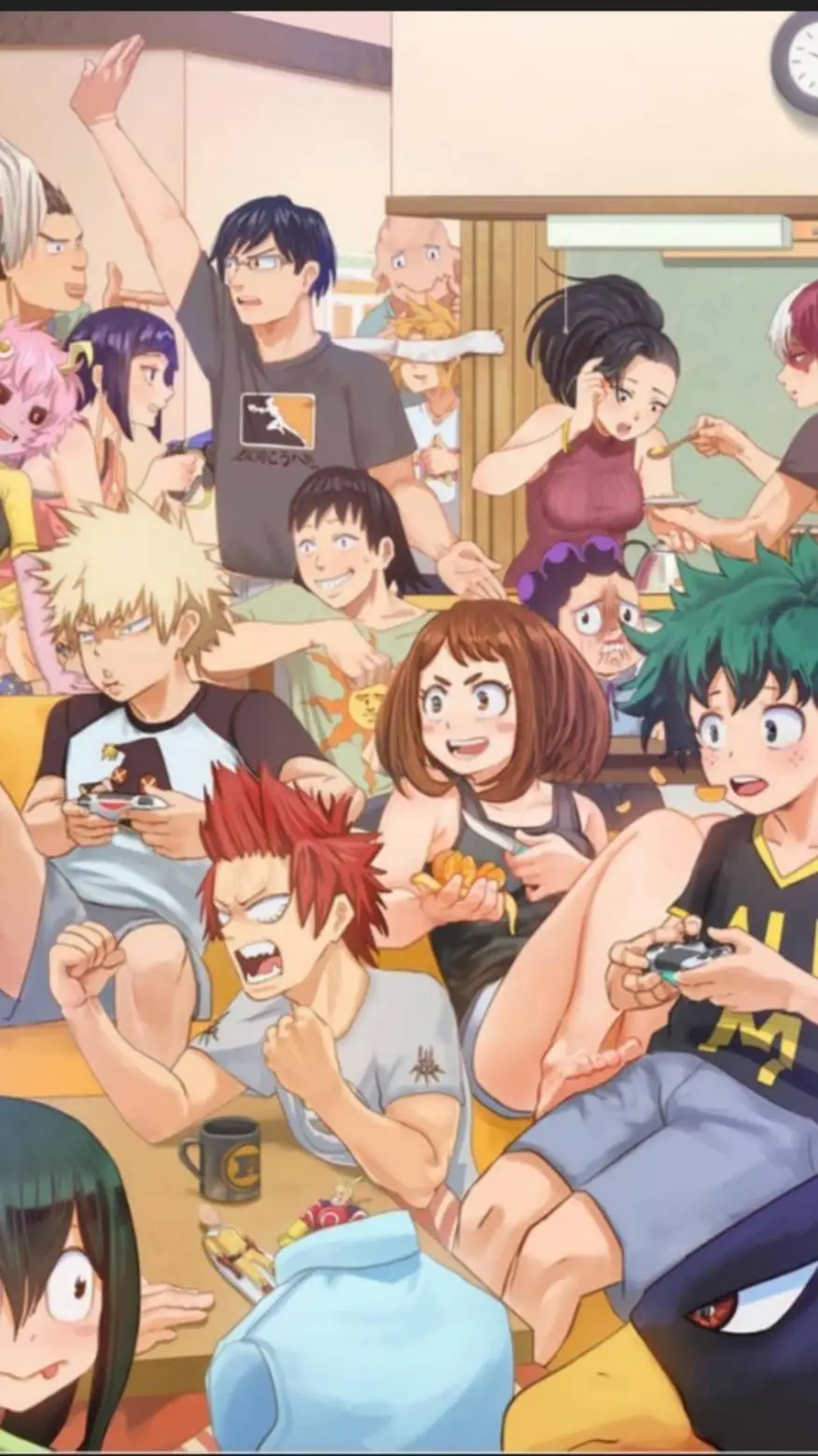 ai character: quirk training background