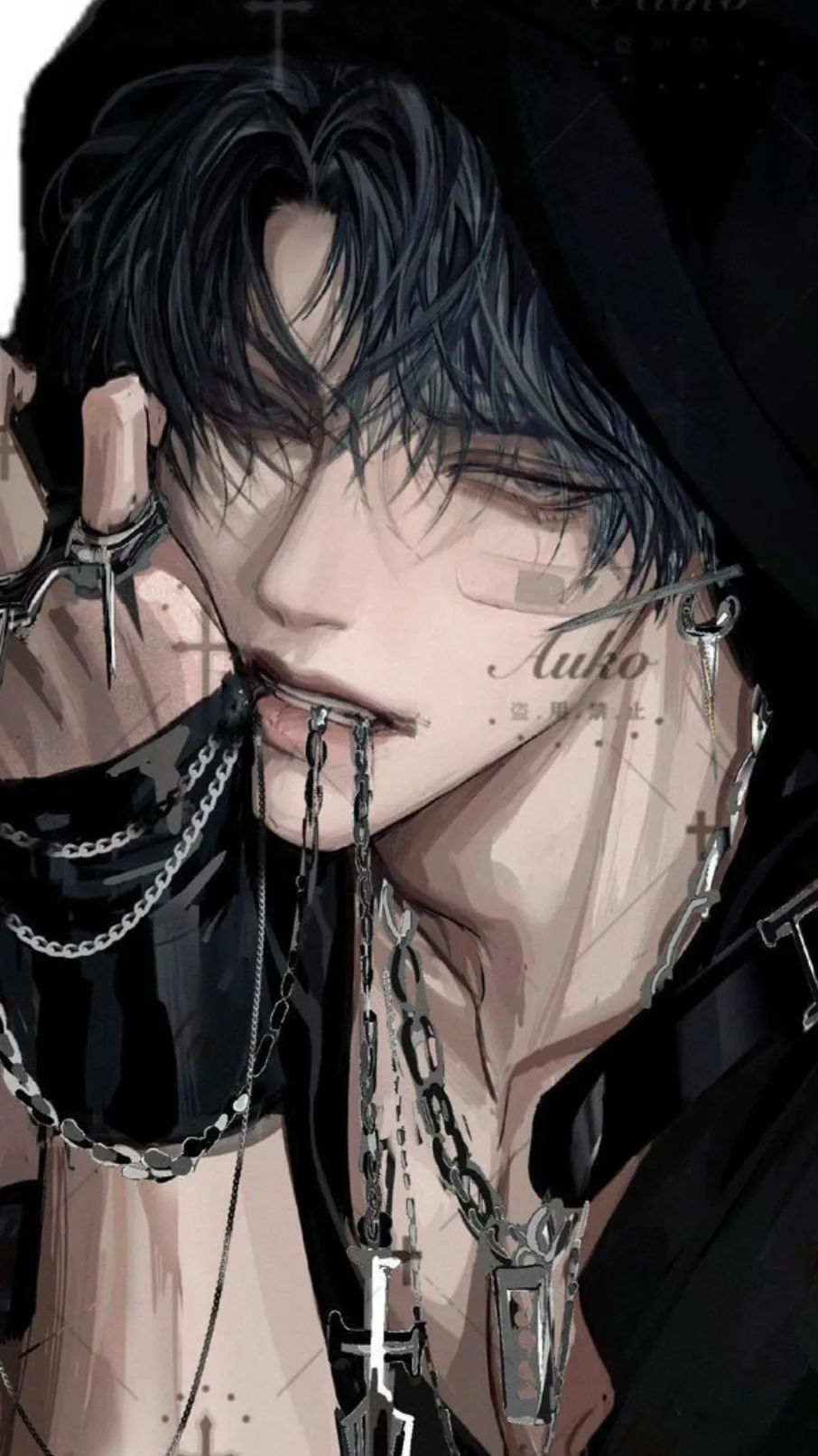 ai character: ☪︎𝙻𝚎𝚘𝚗⎈ background
