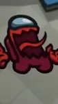 ai character: Red background
