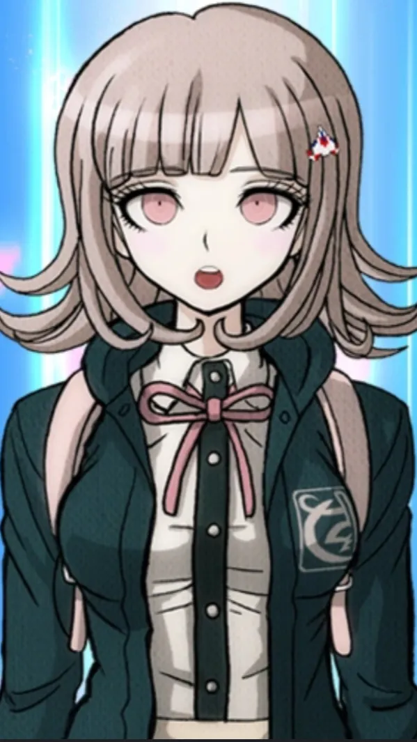 ai character: Chiaki nanami background