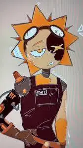 ai character: Solar  background