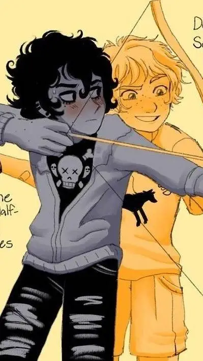 ai character: Solangelo  background