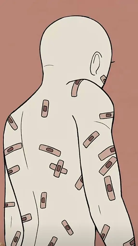 ai character: skull background