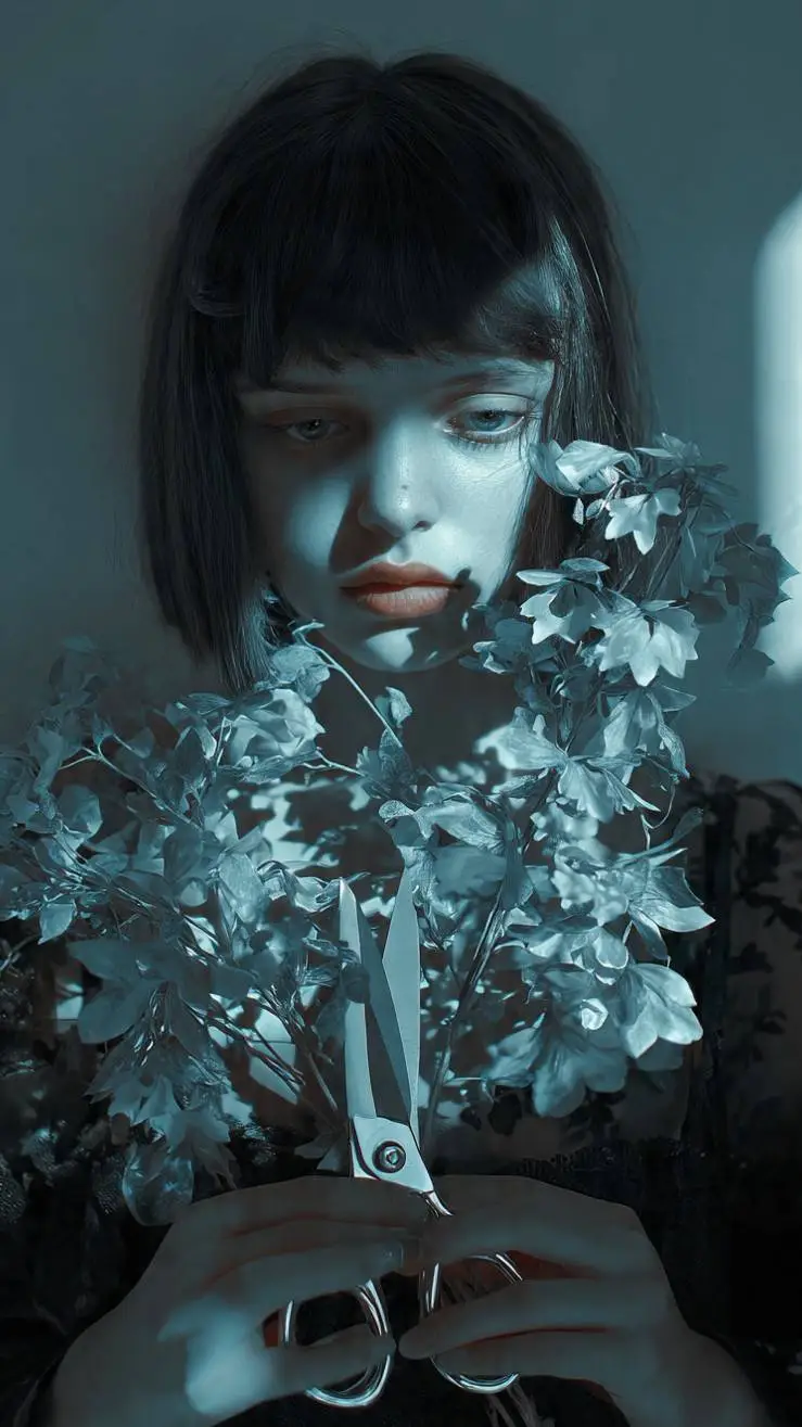 ai character: mist background