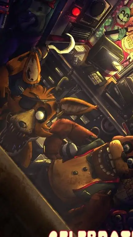 ai character: FNAF---1 🦊🐻🐰🐤 background