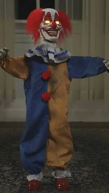 ai character: little top clown background