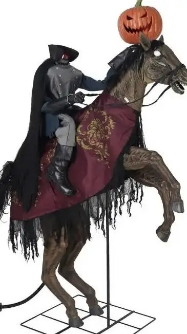 ai character: headless horseman background