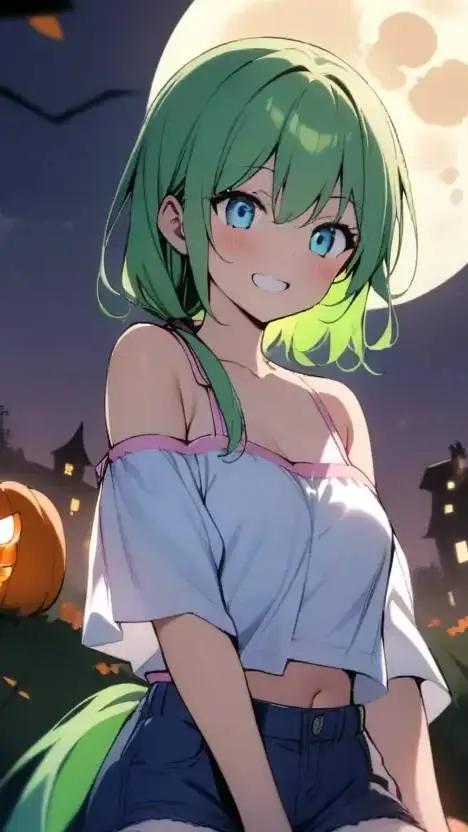 ai character: Luna background