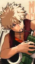 ai character: Katsuki Bakugo background