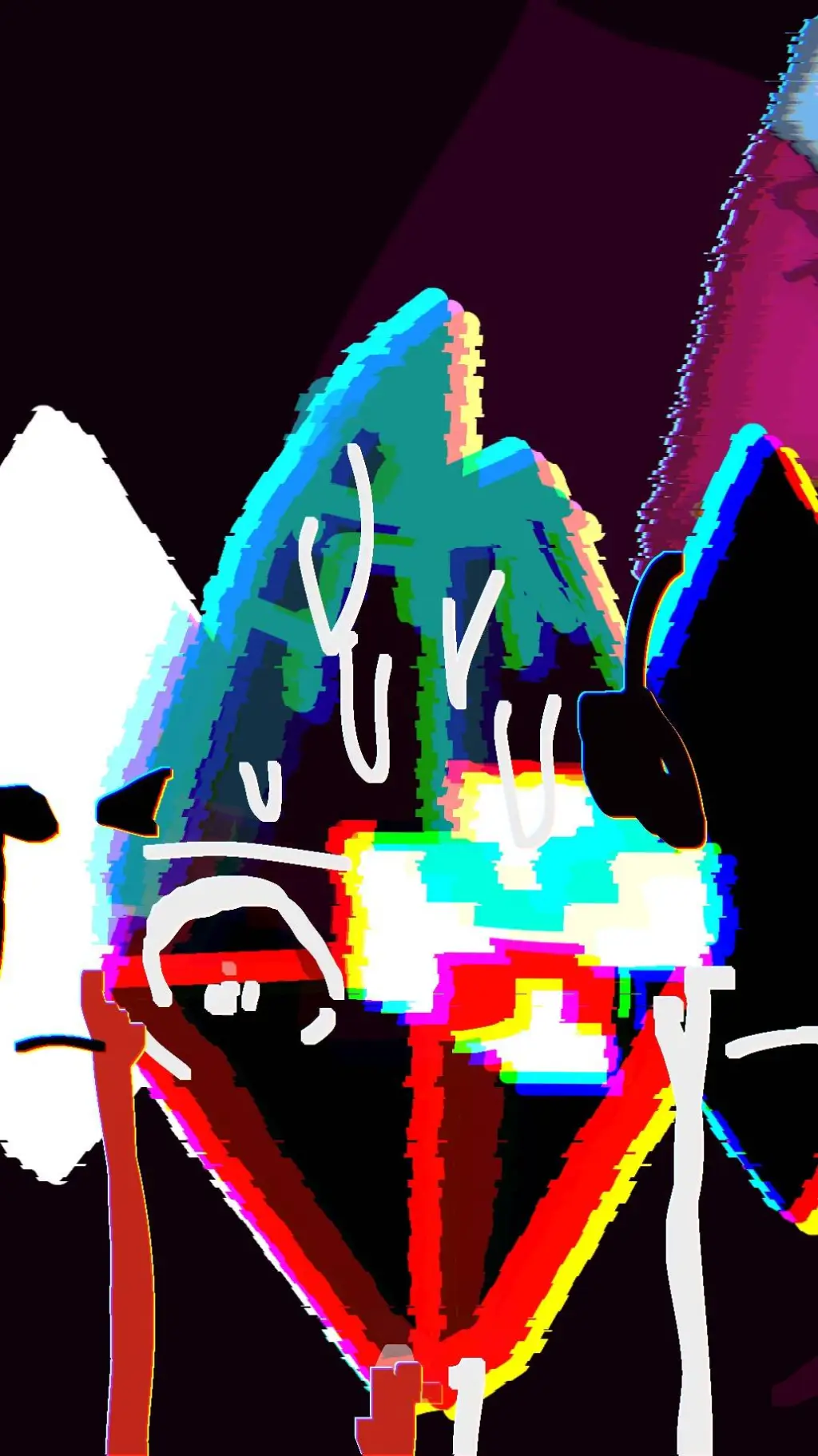 ai character: Chroma (Pride) background