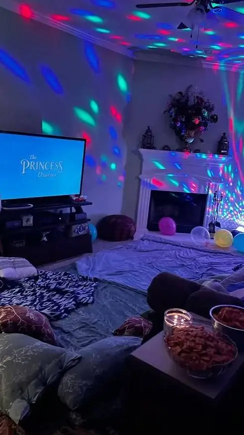 ai character: sleepover background