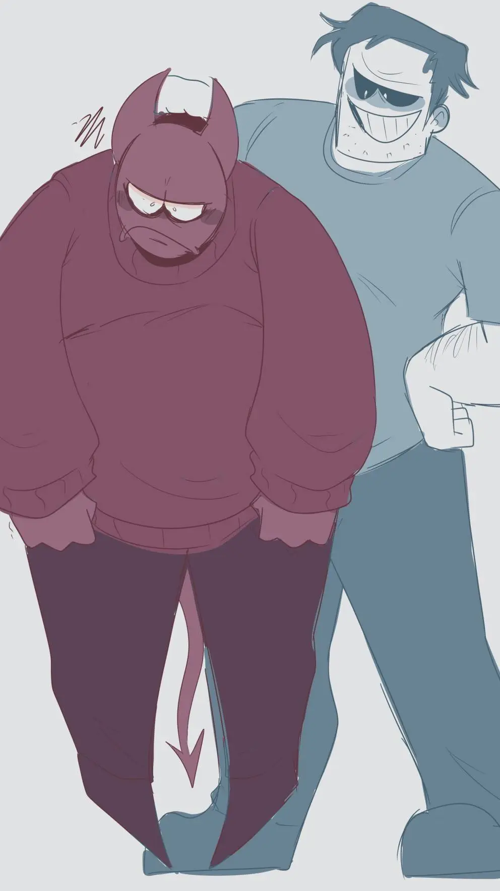 ai character: Frank & Bob background