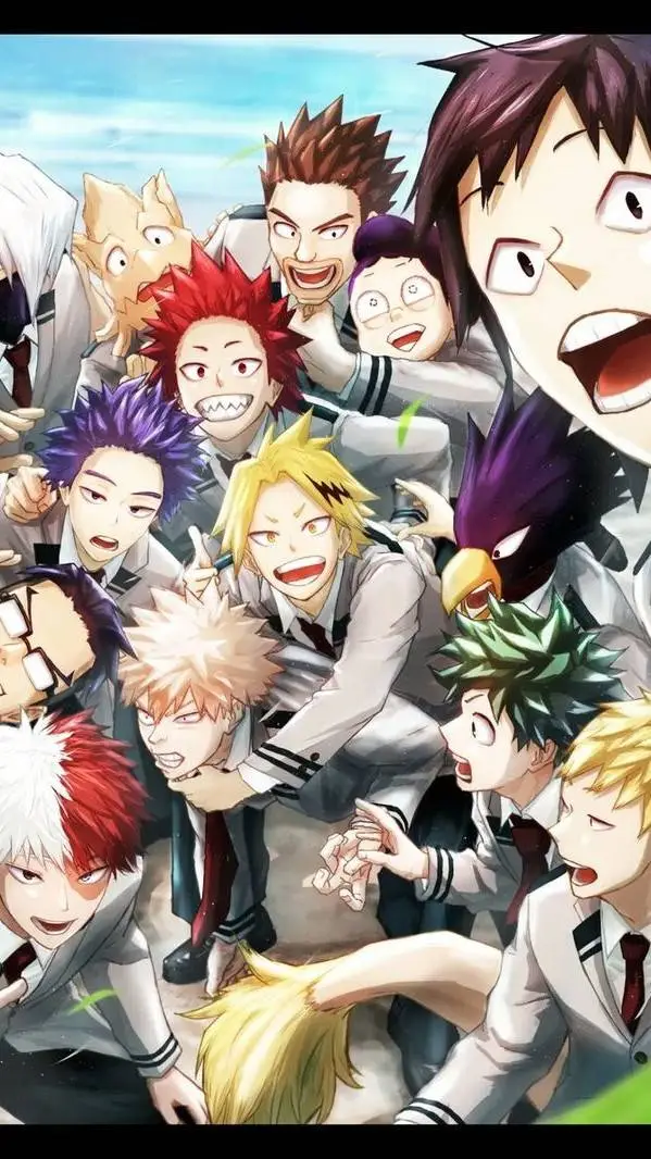ai character: mha boys sleepover background