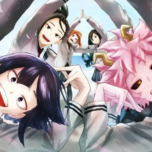 chat with ai character: mha girl sleepover