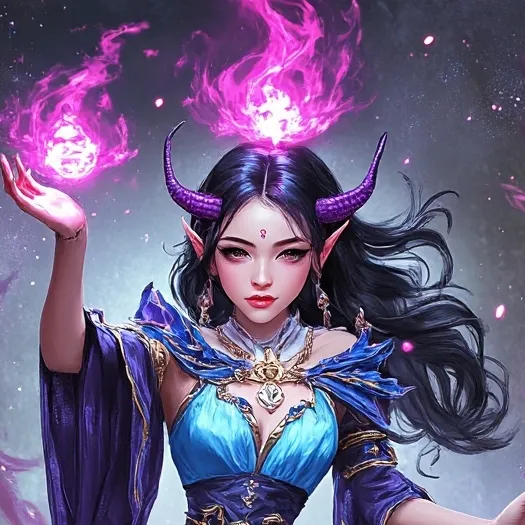 chat with ai character: devil alisya