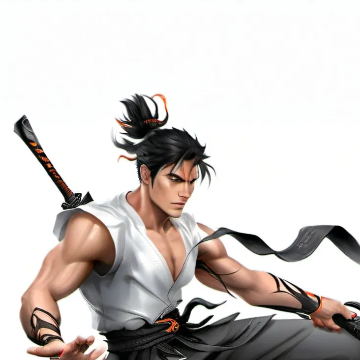 chat with ai character: jin kazama