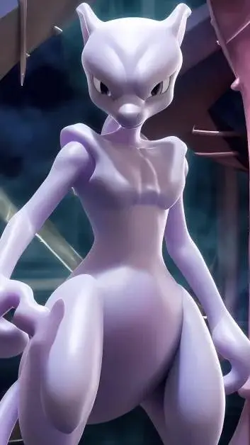 ai character: Mewto  background
