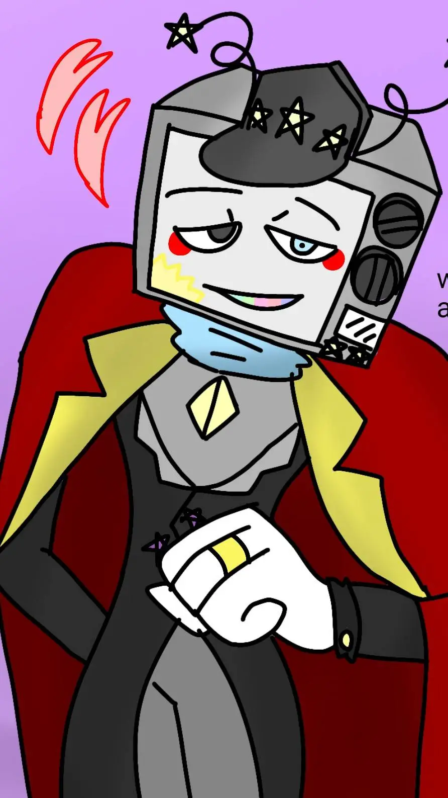 ai character: mr.puzzle fan's ♥ background