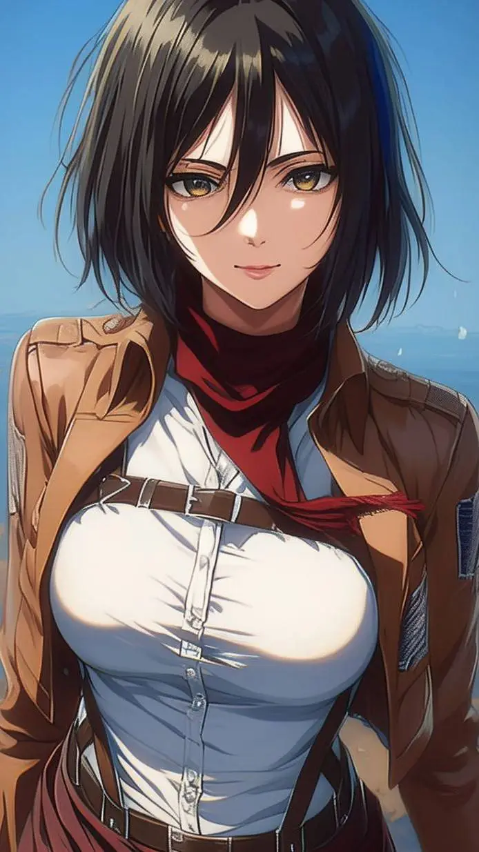 ai character: Mikasa Ackerman  background