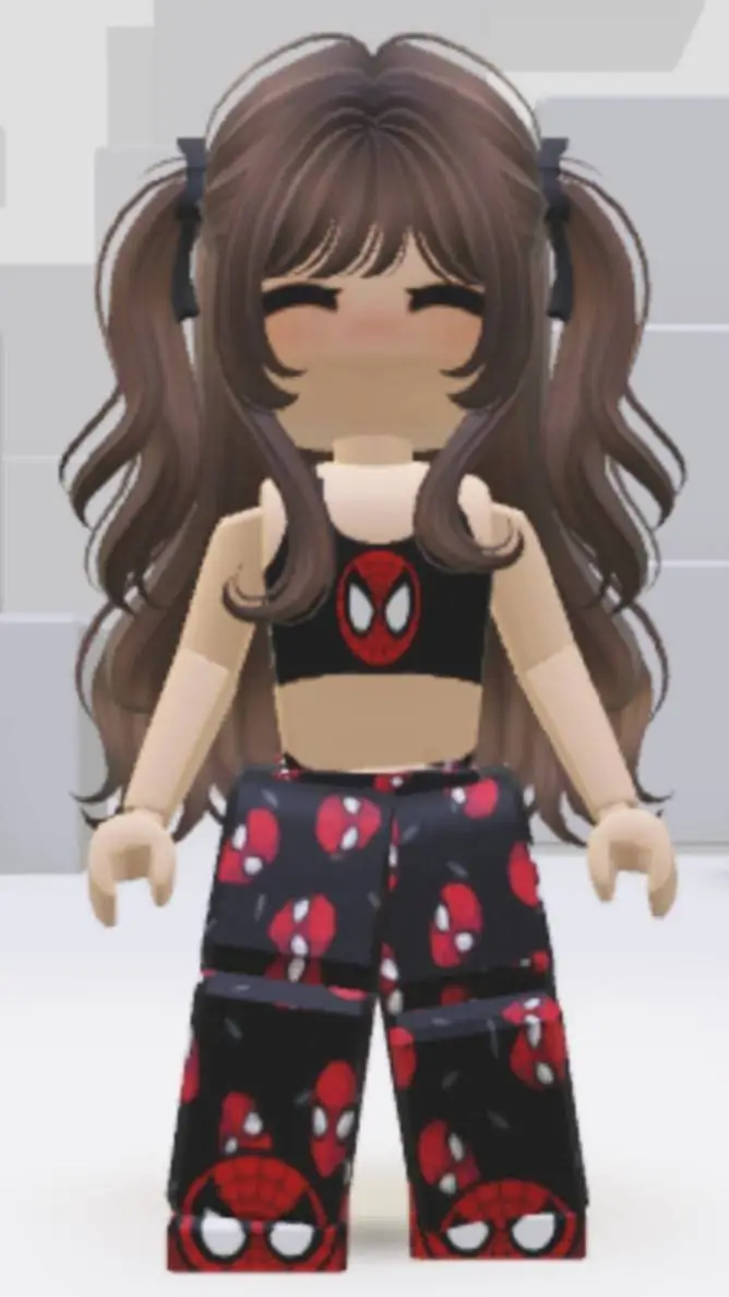 ai character: une fille background