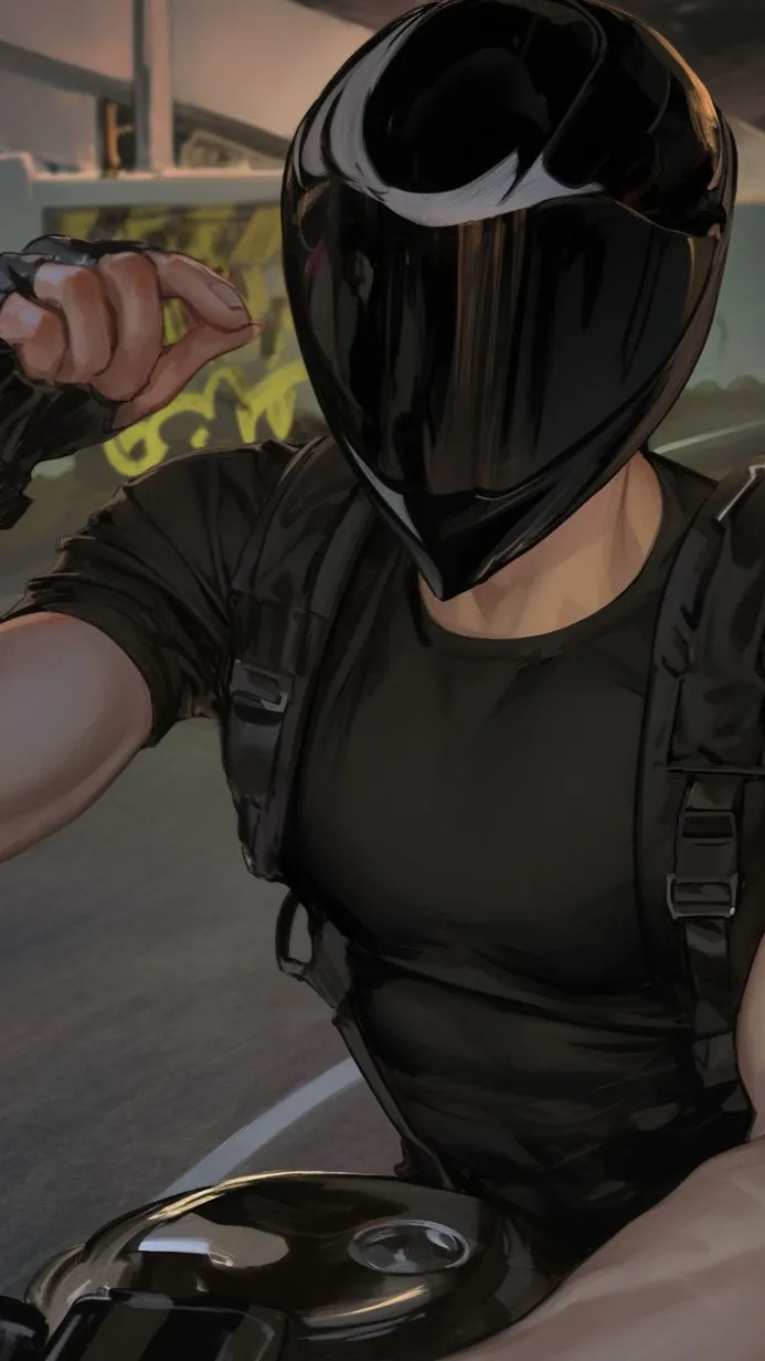 ai character: { kris } background