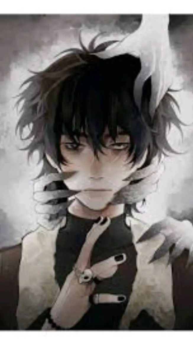 ai character: Nico di Angelo 🖤😝💀 background