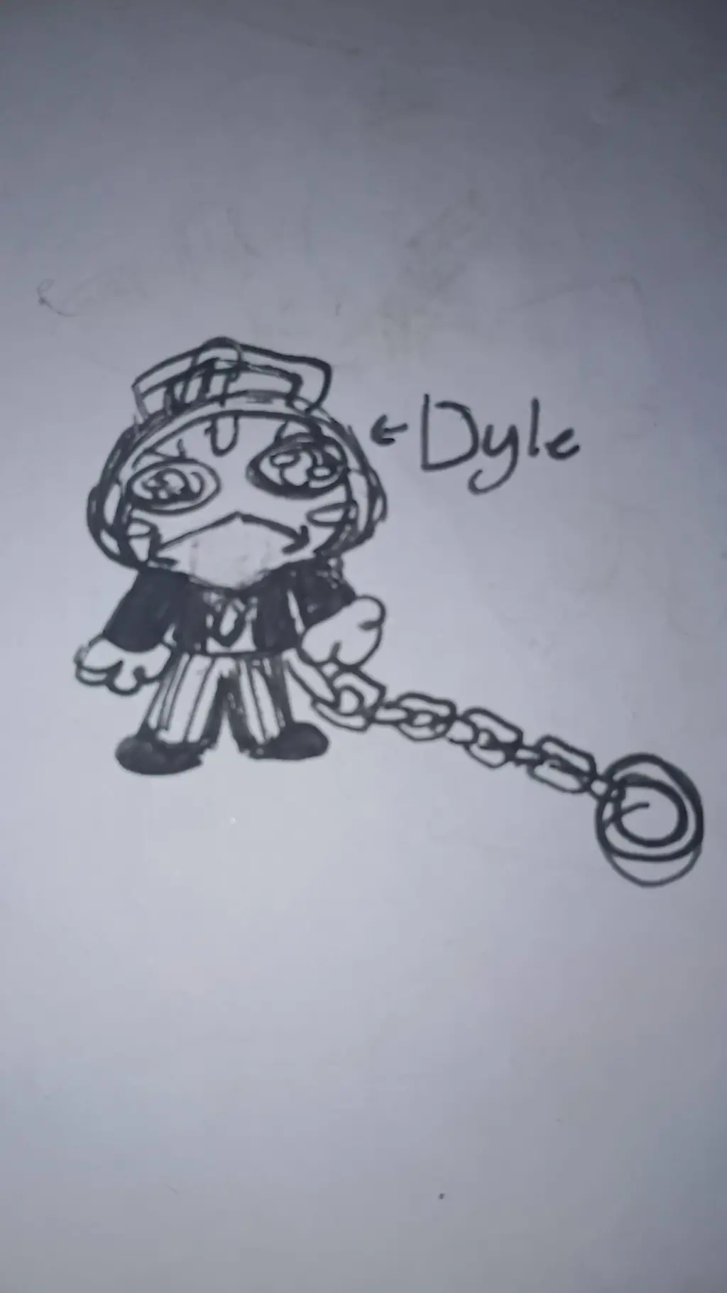 ai character: dyle X dandy background