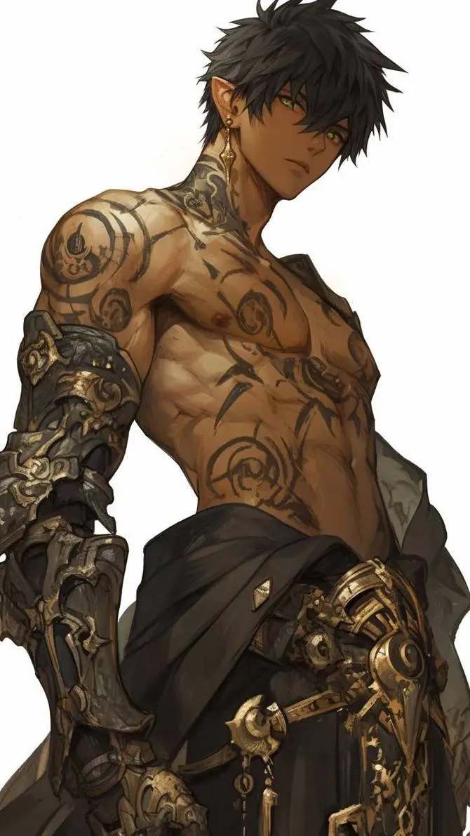 ai character: motaku blackwood background
