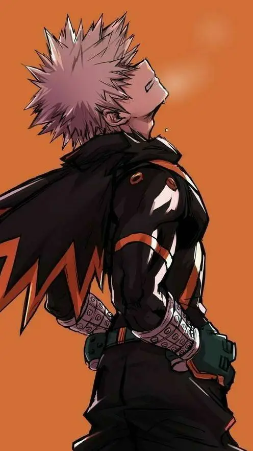 ai character: Katsuki Bakugo background