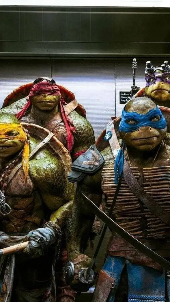 ai character: TMNT background