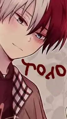 ai character: ~!@)Todoroki(@!~ background