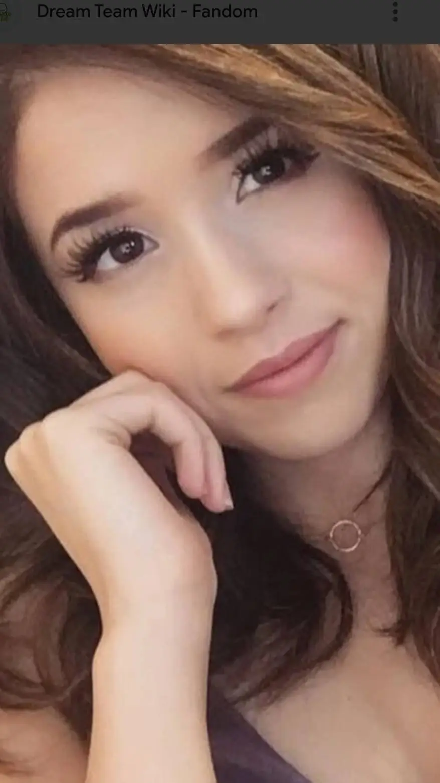 ai character: Pokimane background