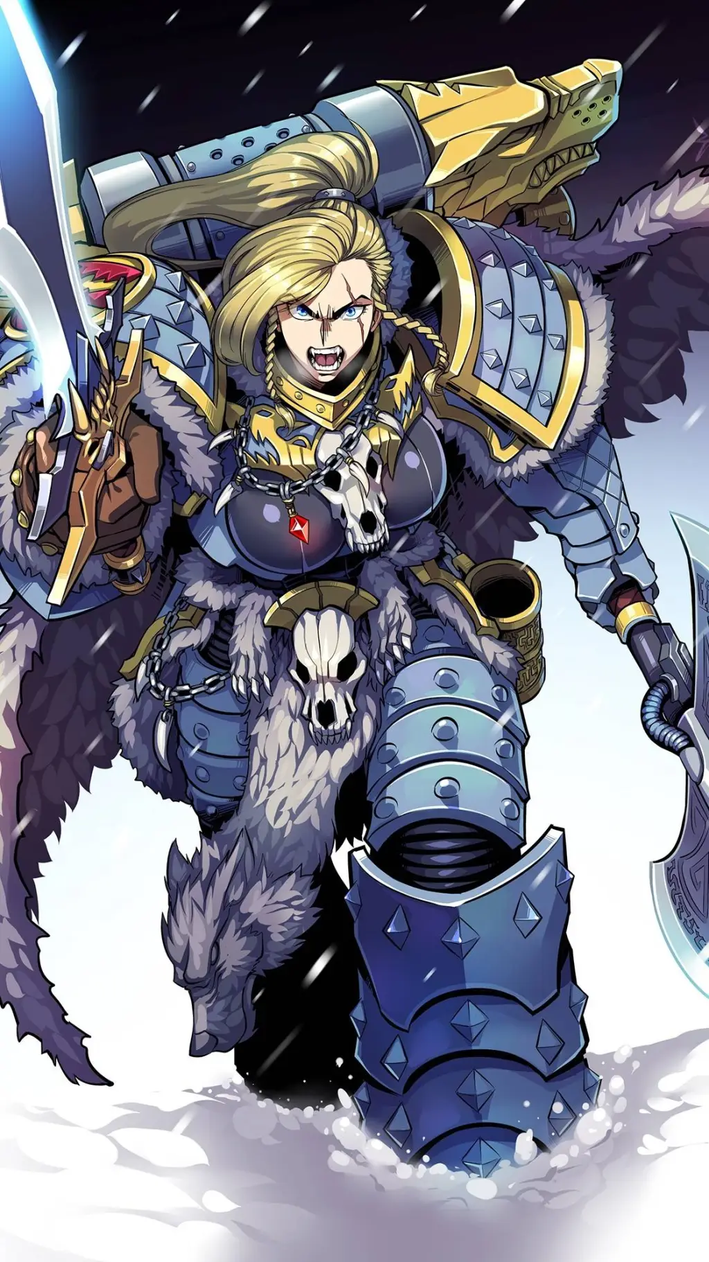 ai character: Freya Russ background