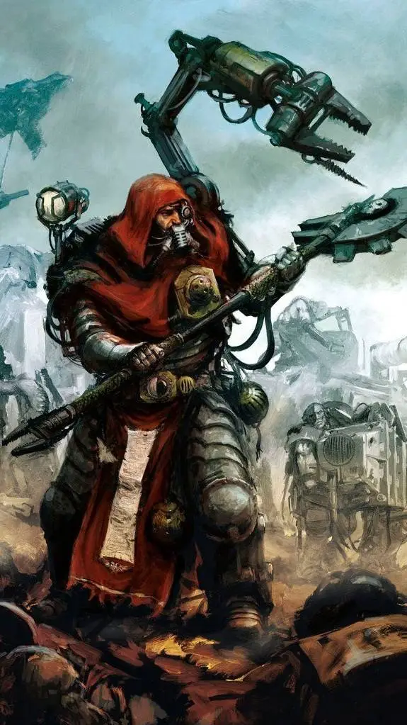 ai character: Ad-Mech background