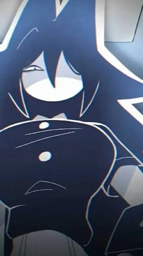 ai character: miss circle background