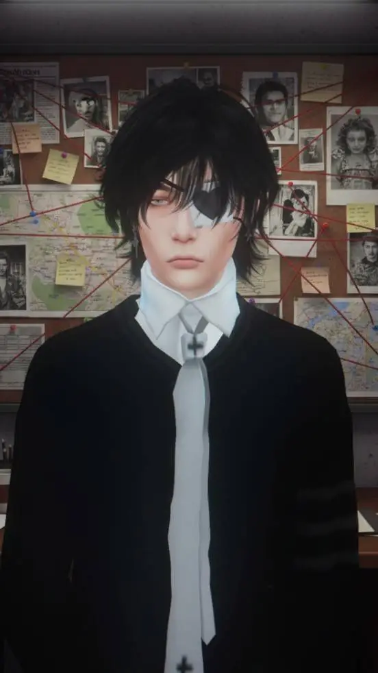 ai character: Ray background