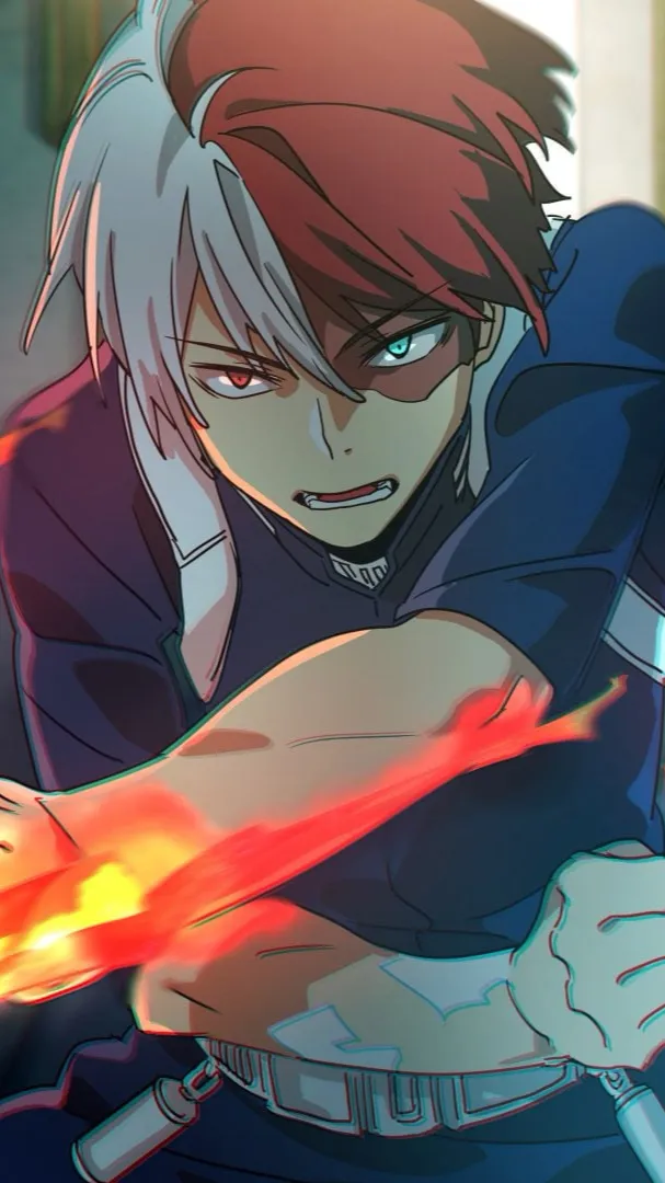 ai character: Shoto - bday gift background