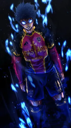 ai character: Isagi Yoichi background