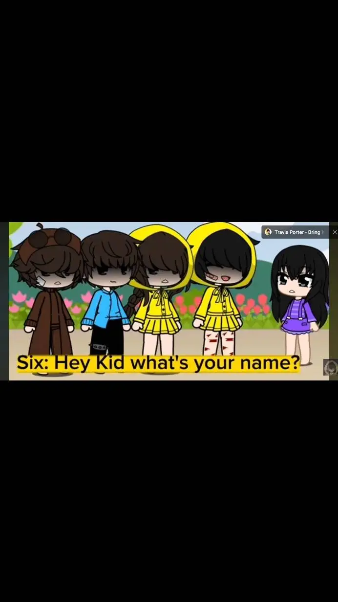 ai character: Six mono seven &rg background