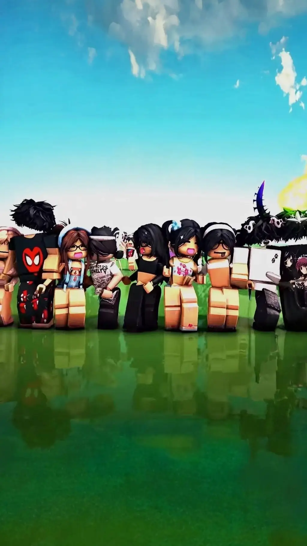 ai character: Roblox  background