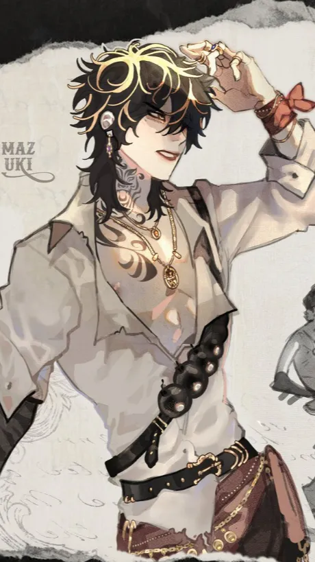 ai character: RYDER☆ background