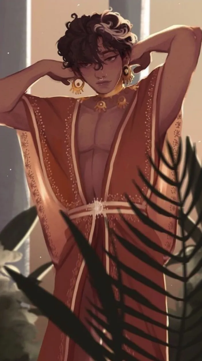 ai character: ROY☆ background