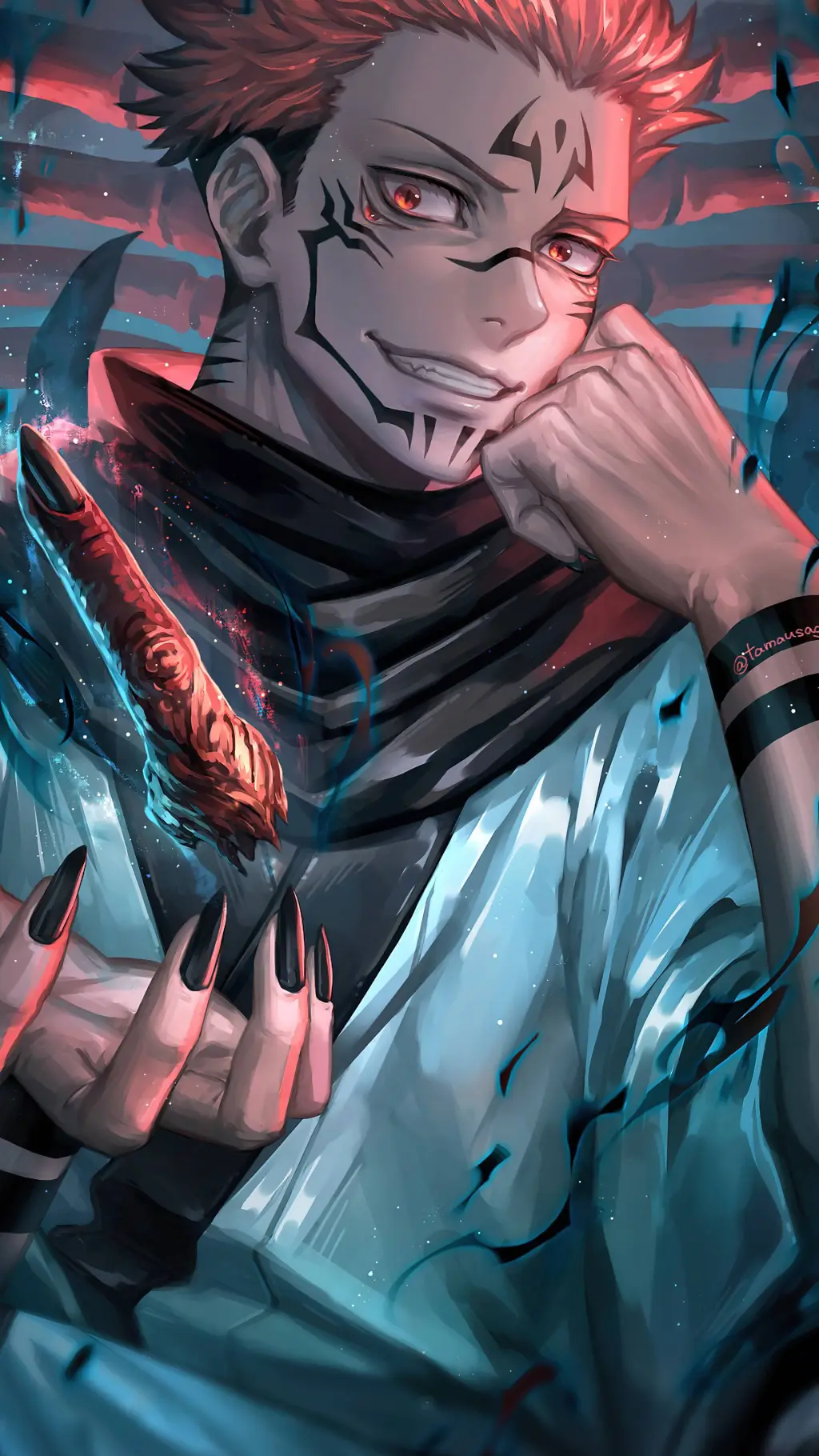 ai character: jjk background