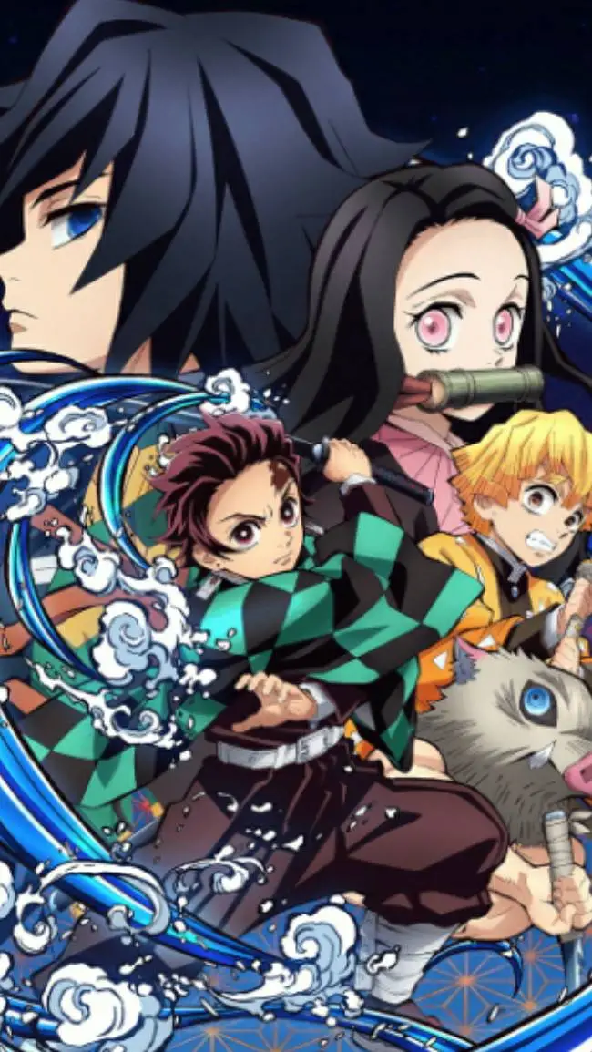 ai character: Demon Slayer  background