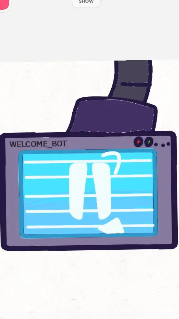 ai character: Welcome_Bot background
