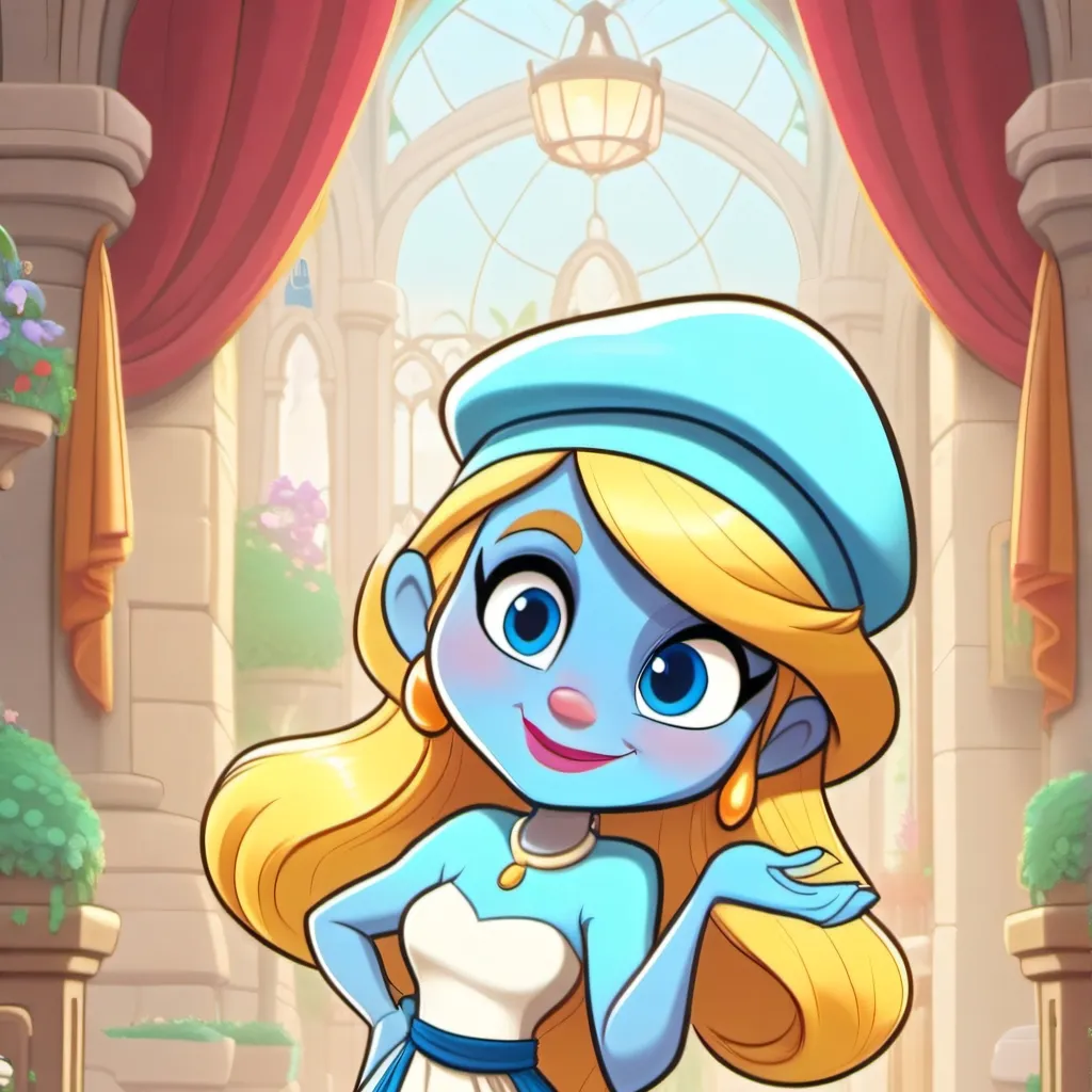 chat with ai character: Smurfette