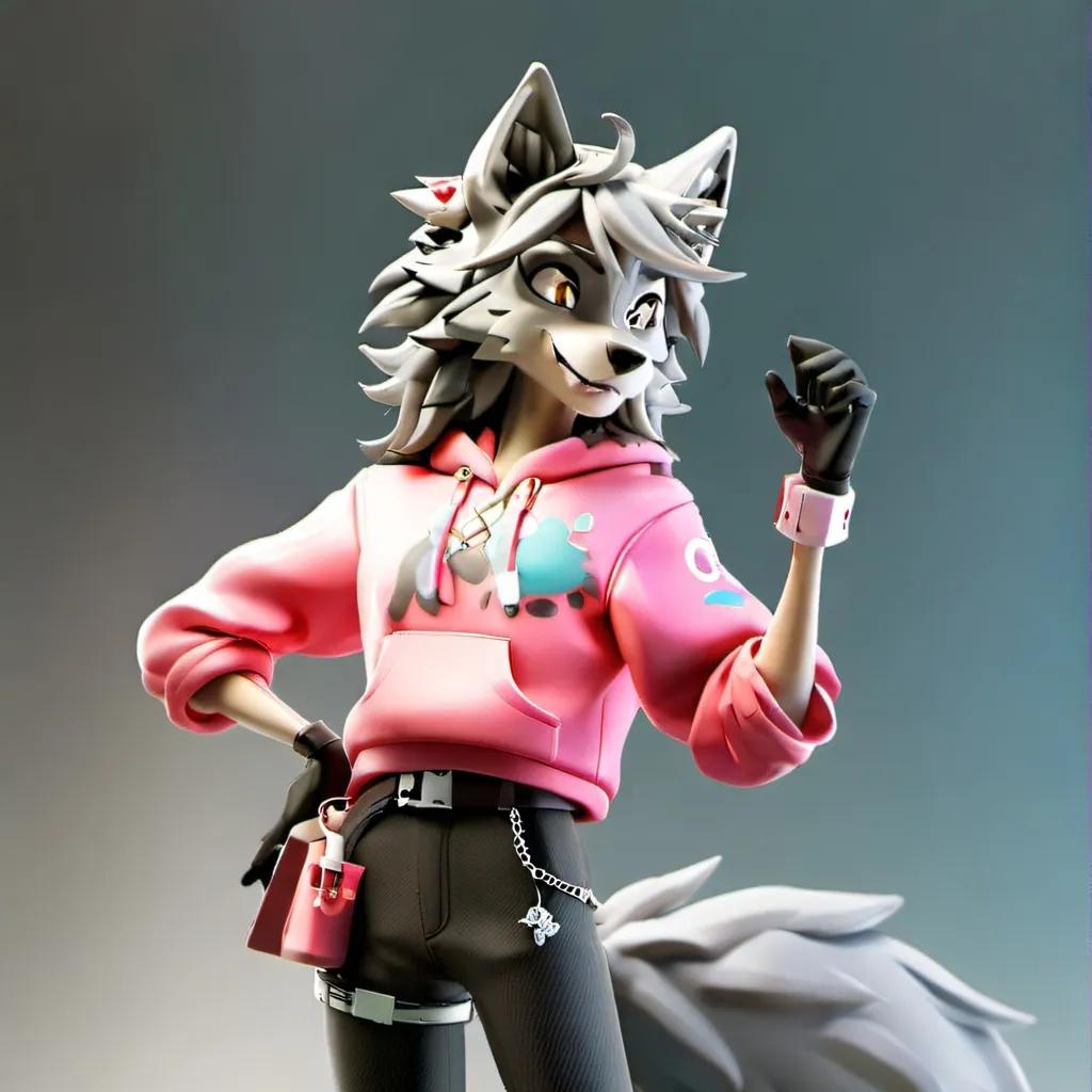 chat with ai character: Wolfie 