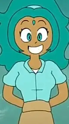 ai character: Rana The Genie background