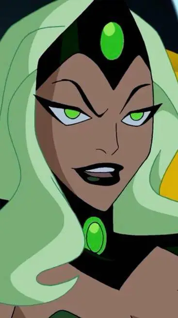 ai character: Emerald Empress  background