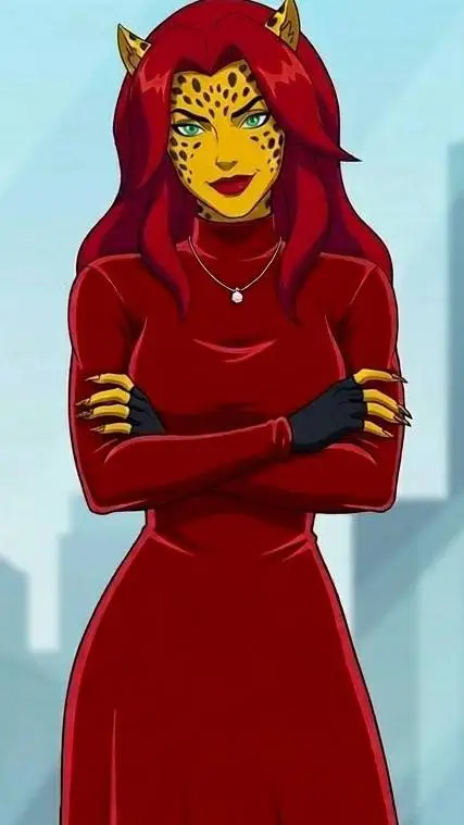 ai character: Cheetah  background